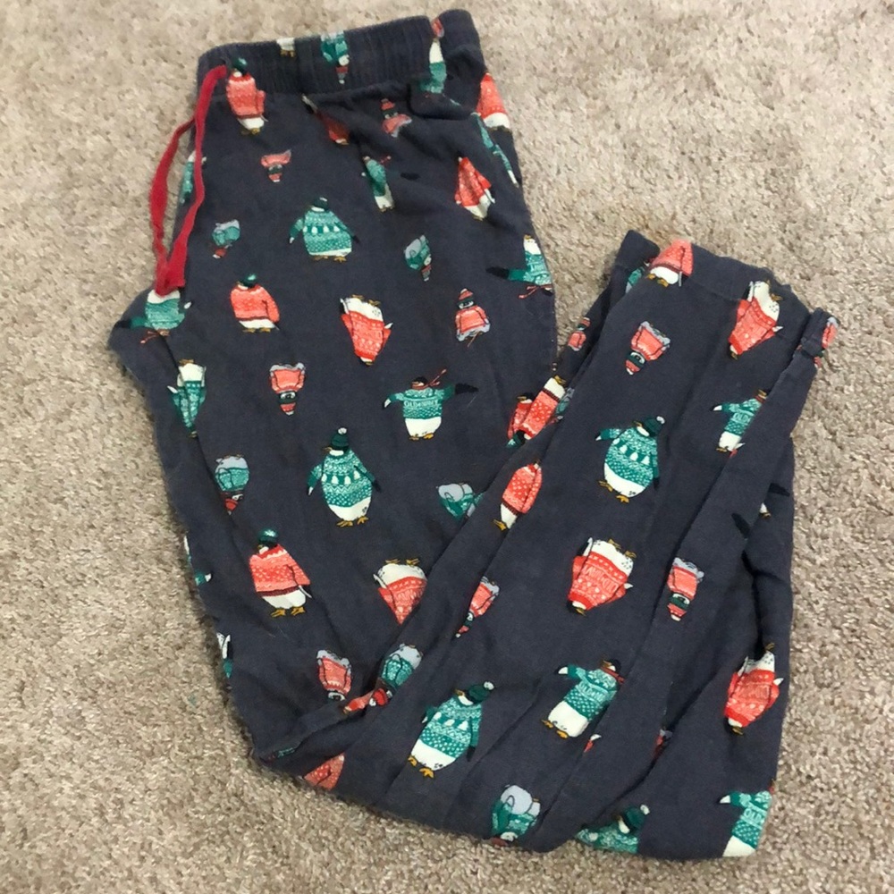 Penguin pajama pants